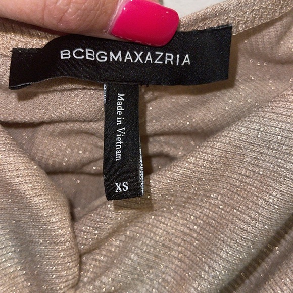 BCBGMAXAZRIA Ruched Top In Pink - Picture 3 of 3
